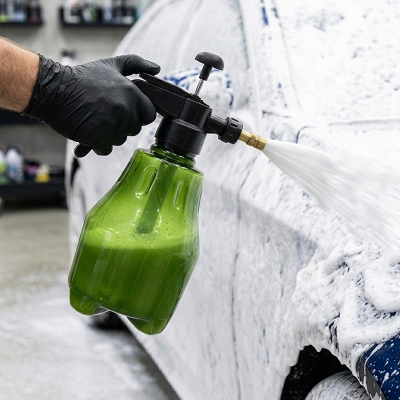 Pressure Washer Foam Gun - 1.5L 洗車スプレーボトル洗浄缶手持ち式洗車散水車家庭園芸空気圧噴霧器クリーニングツール