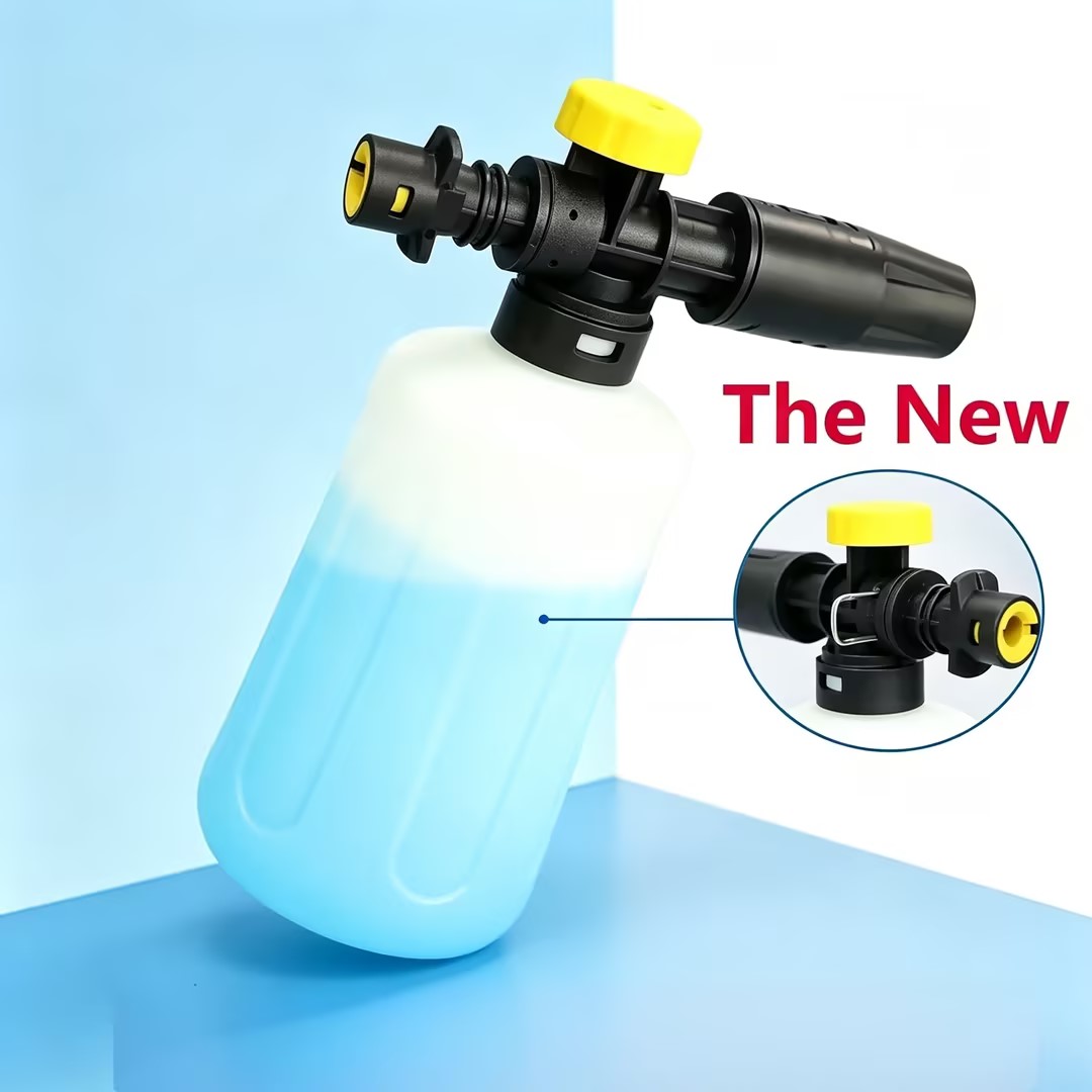 Pressure Washer Foam Gun - ケルヒャーK2 K3 K4 K5 K6 K7用フォームキャノン、調整可能なスノーキャノンフォームランスキット、高圧洗浄機ノズル、洗車ガン