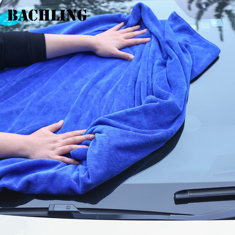 Microfiber Towel Detailing - 超微細吸収性マイクロファイバー洗車タオル,400gsm,60x160 cm, 180cm