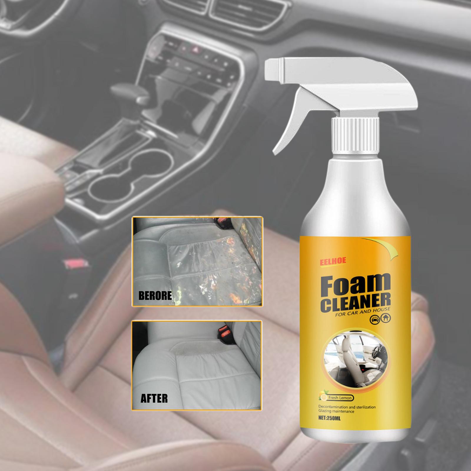 Seat Cleaner Fabric - 車用フォームクリーナー多機能車内クリーニングスプレー、浴室、家の布地洗浄、車の天井、シート、室内装飾用