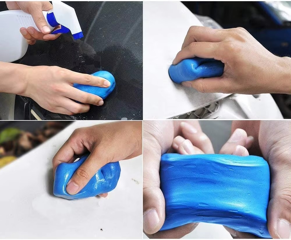 Clay Bar Lubricant - 車用クレイバー 洗車泥 車両洗浄クリーニングツール ブルークリーナー オートケアウォッシャー 泥汚れ除去