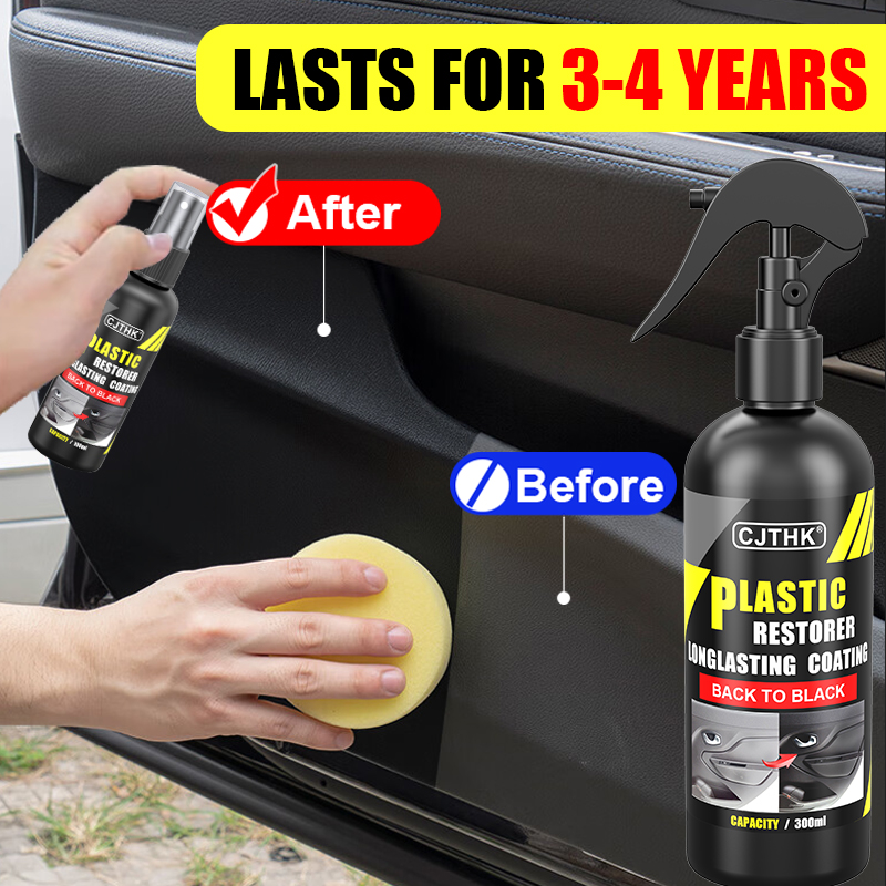 Leather Cleaner Interior - 車のプラスチック修復剤バックトゥブラックグロスプラスチックリノベーター長期的なコーティング革修復自動研磨クリーニング製品
