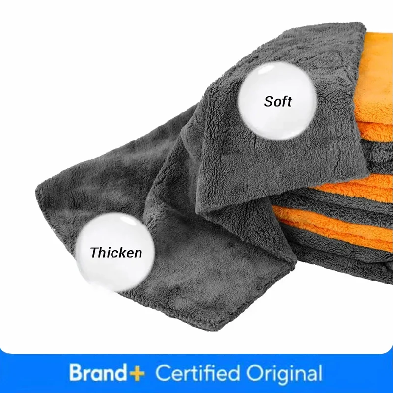 Microfiber Towel Detailing - 新製品 1/2/6/9パック 300GSM 車用厚手クリーニングクロス プロ仕様 車拭きマイクロファイバータオル