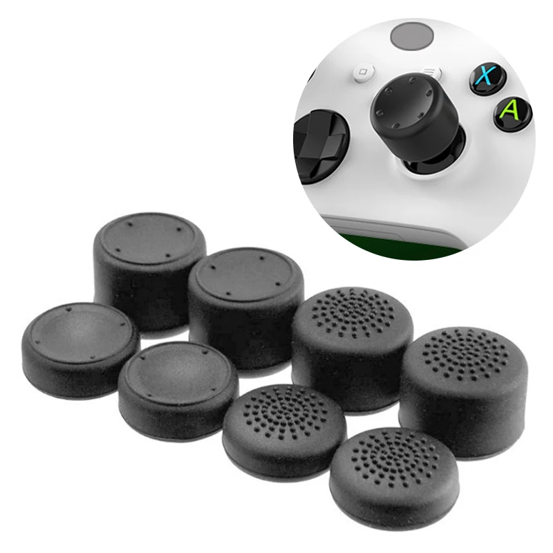 8 個コントローラーシリコンアナログ親指スティックグリップキ - Wax Applicator Pad のレビューと価格