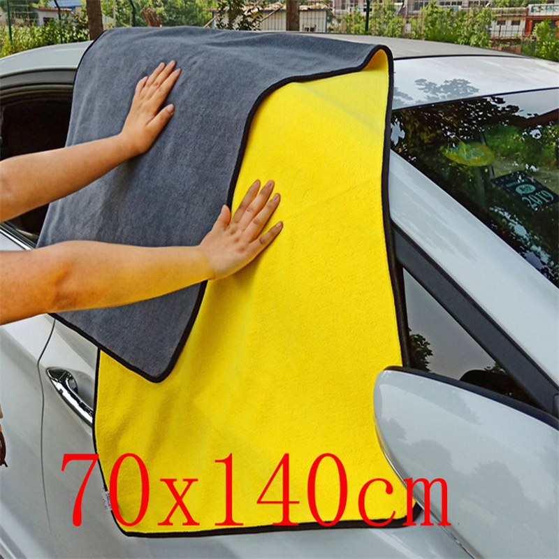 ビッグ洗車マイクロファイバータオル車のクリーニング乾燥布カー - Microfiber Towel Detailing のレビューと価格