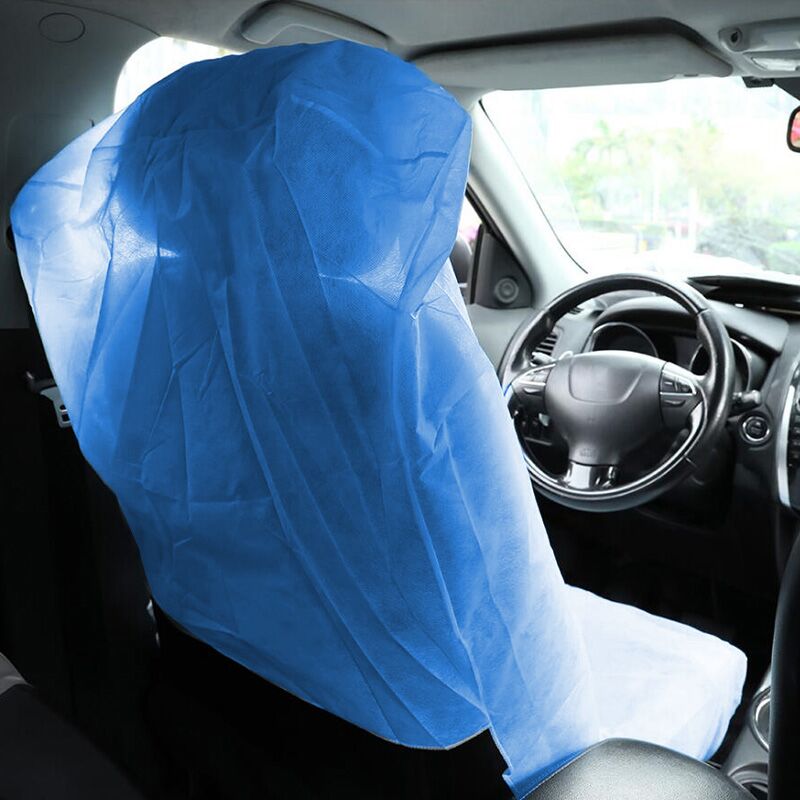 ユニバーサル使い捨てカーシートカバー,2ピース,不織布,車両 - Seat Cleaner Fabric のレビューと価格