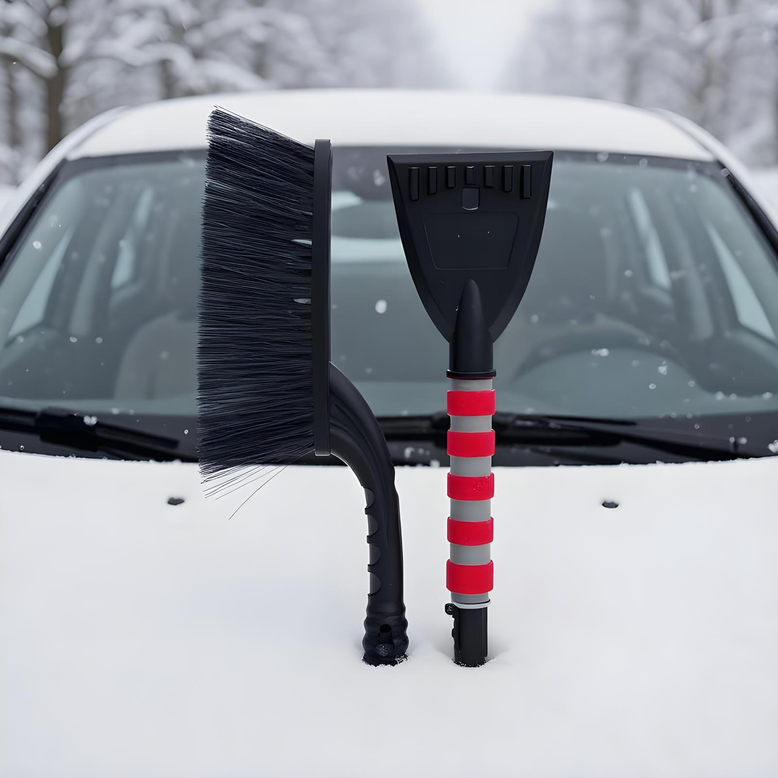 車用スノーブラシ、フロントガラス用アイススクレーパー、スノー - Car Cleaning Brush のレビューと価格