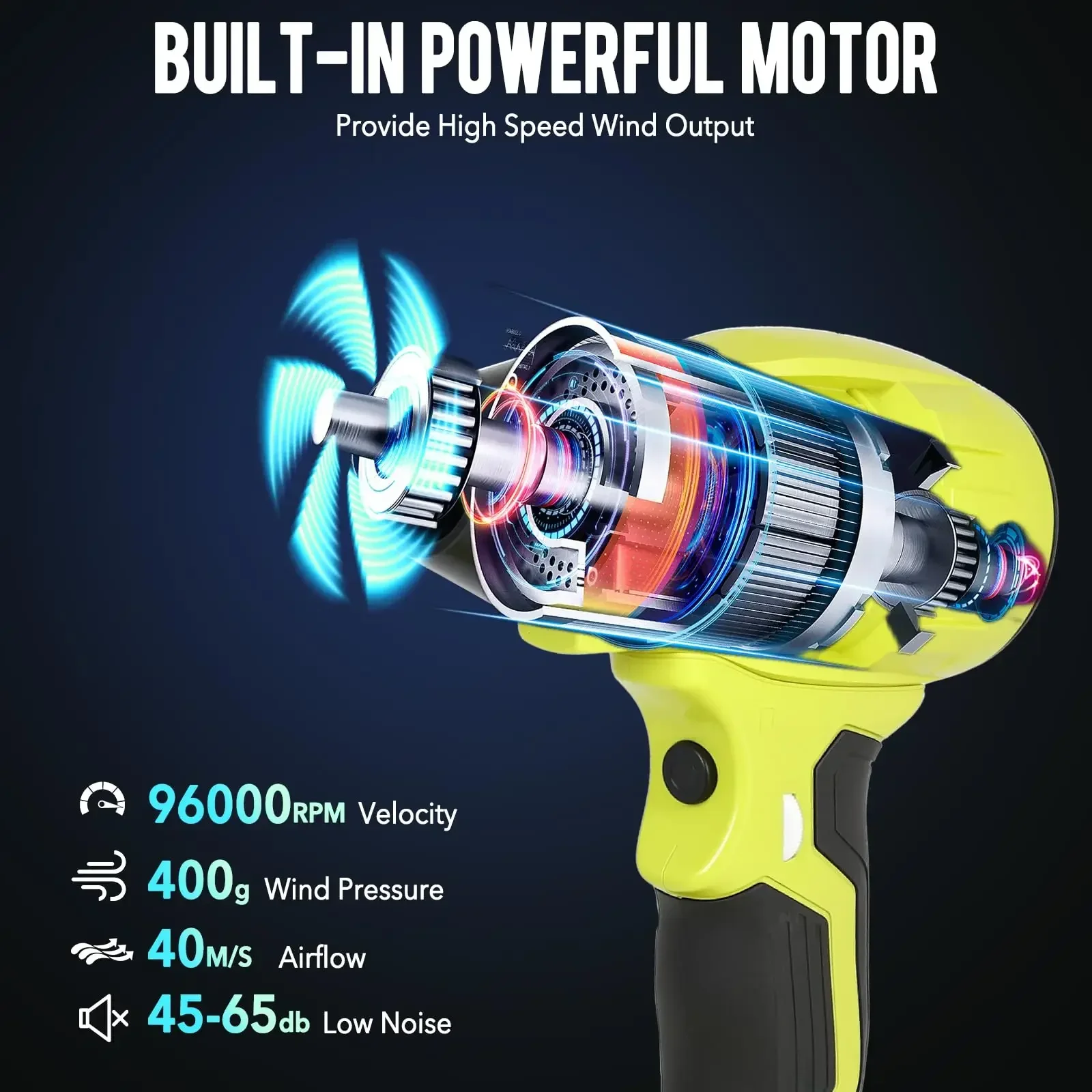 リョービ18Vリチウムイオン電池350Wハンドヘルド電動強力 - Dryer Car Blower のレビューと価格