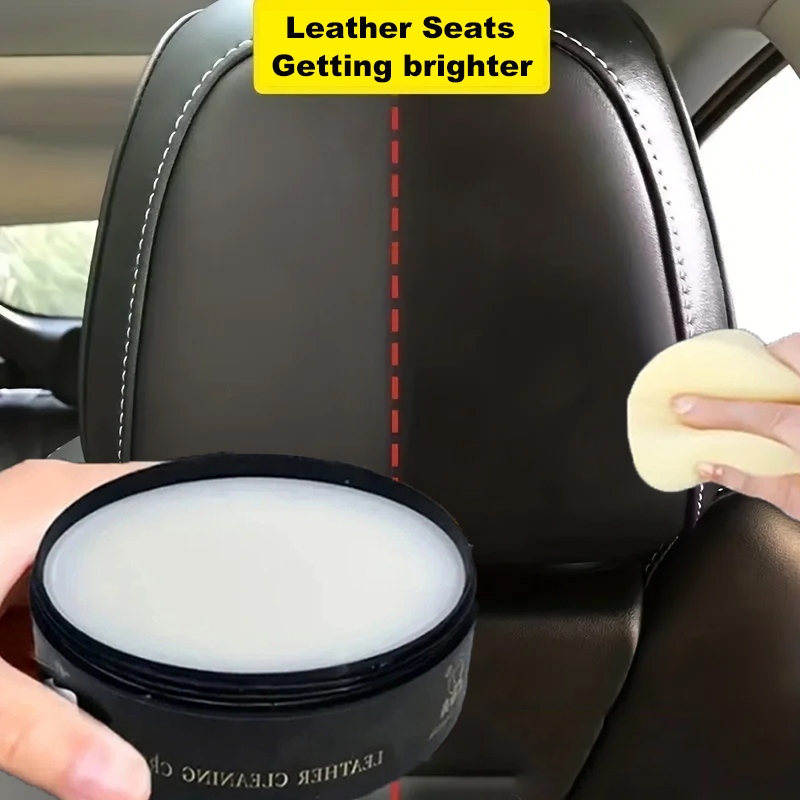 160g 車内ケアワックス シートレザーケア クリーニングペ - Leather Cleaner Interior のレビューと価格