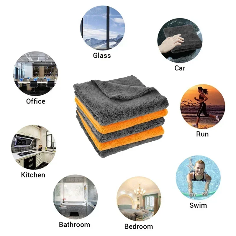 エッジレスマイクロファイバーカータオル 超ソフトオートディテ - Microfiber Towel Detailing のレビューと価格