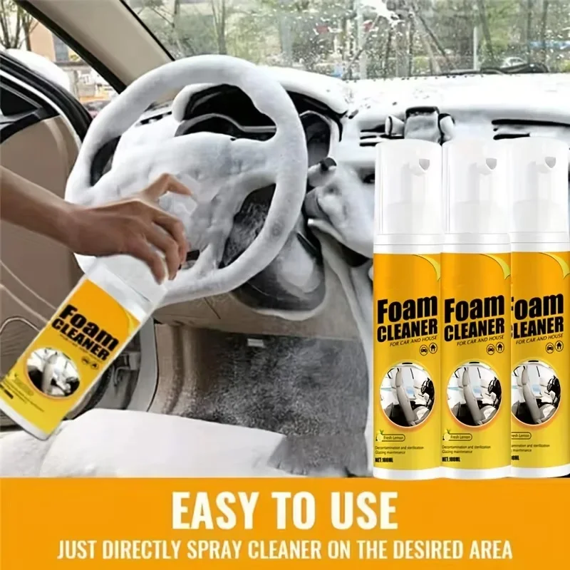 車内シート多機能フォームクリーナー レザークリーナー 車用フ - Leather Cleaner Interior のレビューと価格