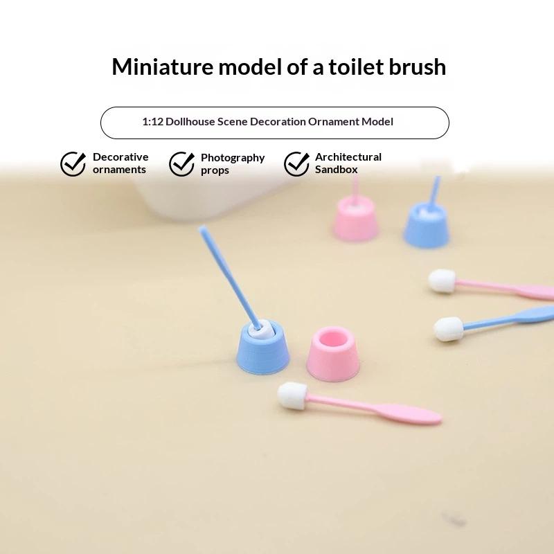 1 セットミニシミュレーショントイレブラシ 1:12 ドール - Detailing Brush Set のレビューと価格