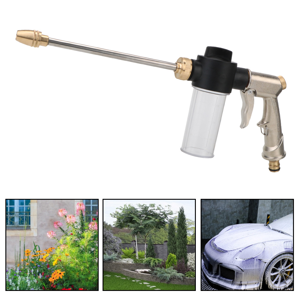 ロング泡ワッシャー車高圧水鉄砲ノズル洗浄散水ツールガーデンユ - Pressure Washer Foam Gun のレビューと価格