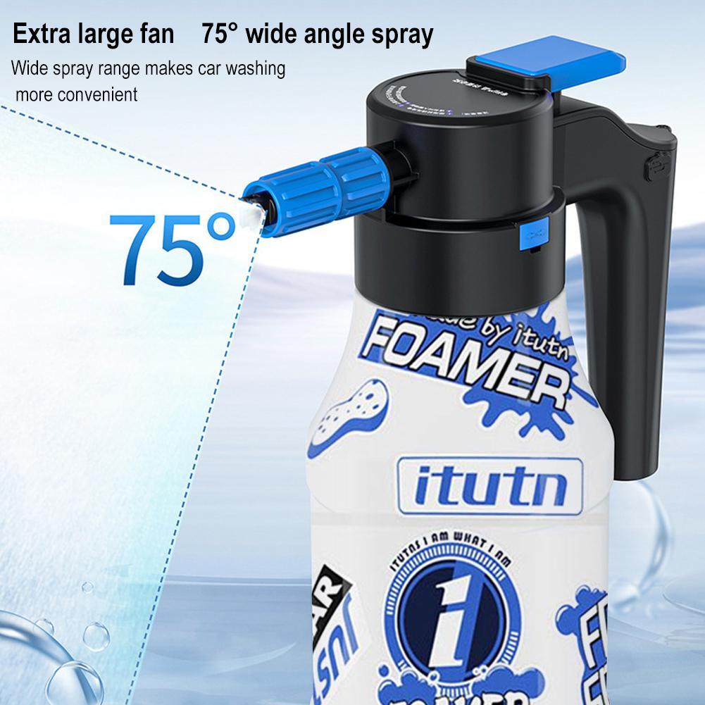 電動フォームスプレーヤー 車用 洗車プロ スノーフォームキャ - Foam Cannon Car Wash のレビューと価格