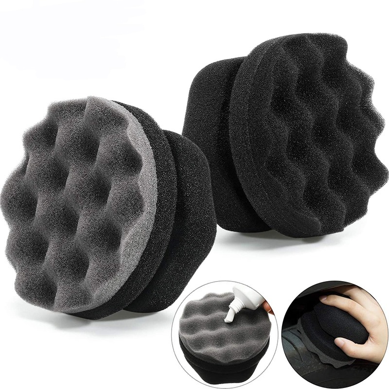 車のワックス研磨スポンジ 六角形グリップアプリケーター ハン - Wax Applicator Pad のレビューと価格