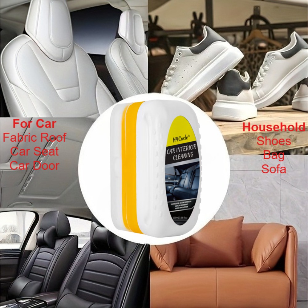車のインテリアクリーナーブラシシート天井ヘッドライナークリー - Seat Cleaner Fabric のレビューと価格