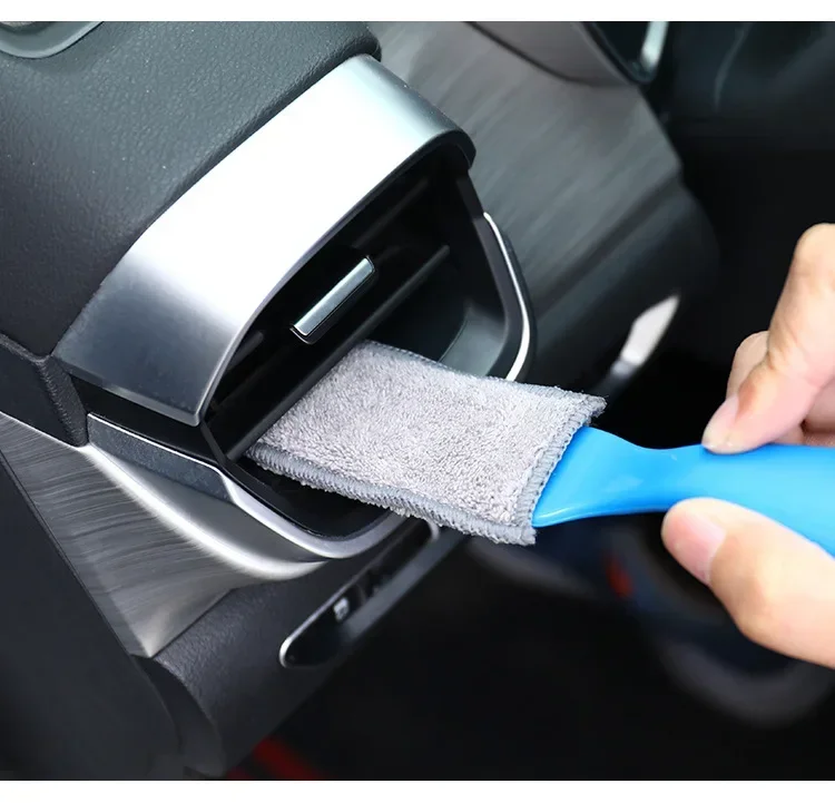 両面プラスチックカーブラシ、エアコンコンセント、ダートクリー - Car Cleaning Brush のレビューと価格