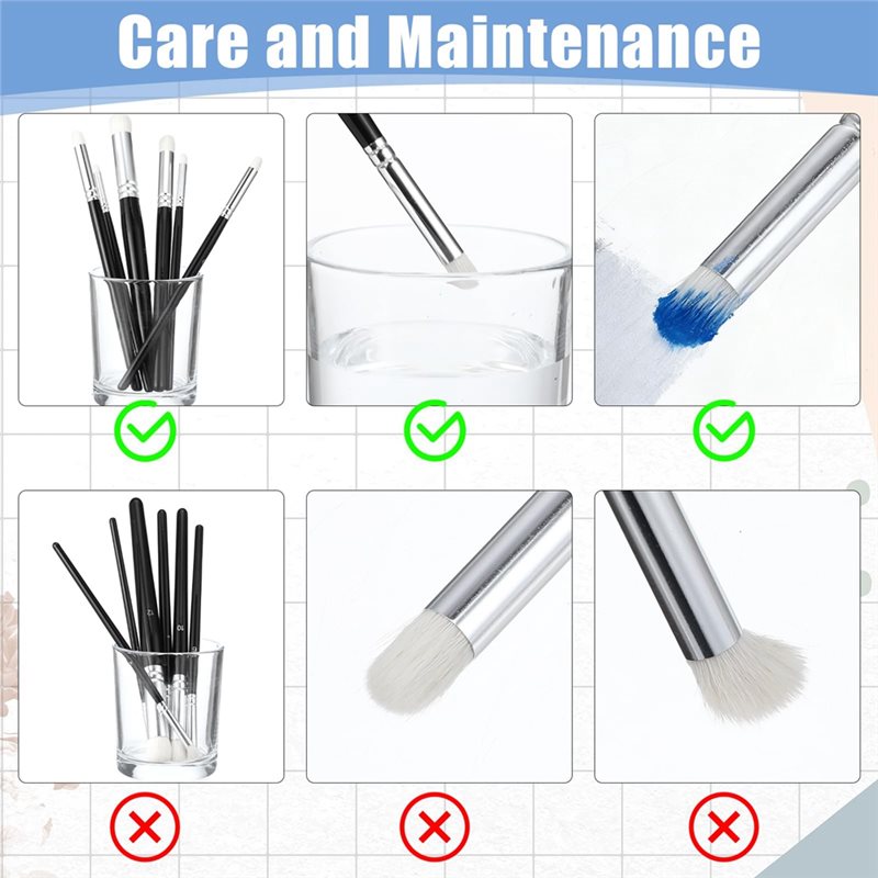 AT02-プロフェッショナル向け詳細なアートワーク用ミニチュ - Detailing Brush Set のレビューと価格