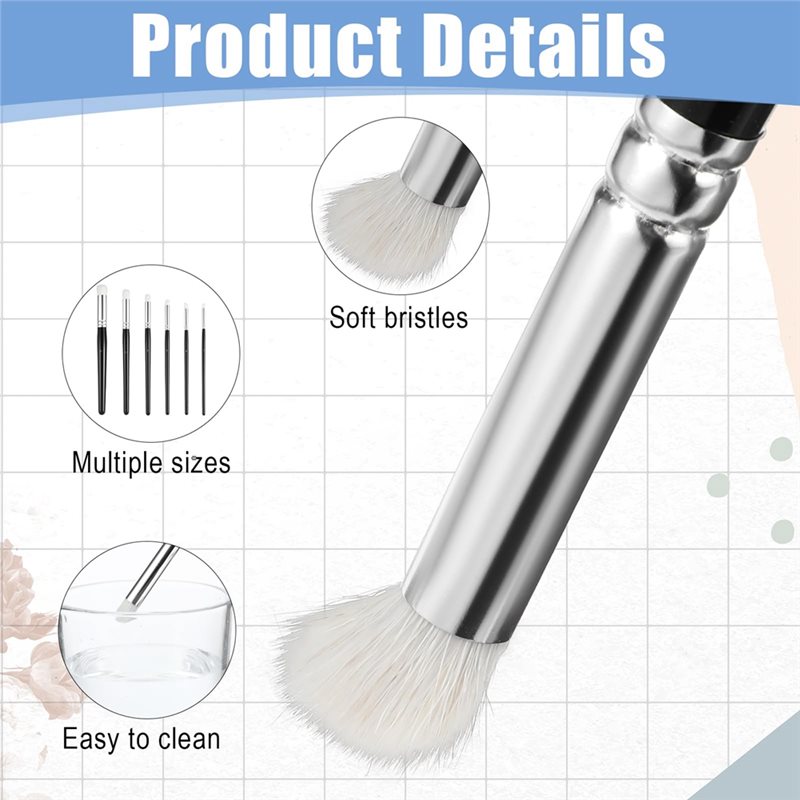 AT02-プロフェッショナル向け詳細なアートワーク用ミニチュ - Detailing Brush Set のレビューと価格