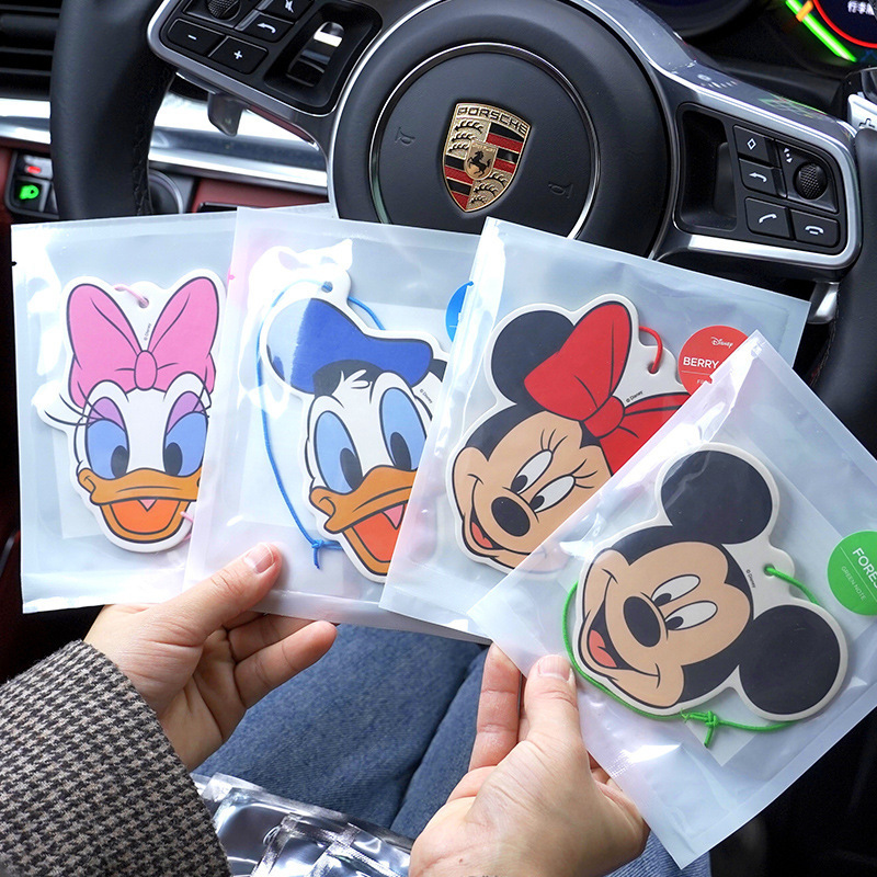 ディズニー 車用芳香剤キーホルダー ミッキー ミニー ドナル - Odor Eliminator Car のレビューと価格