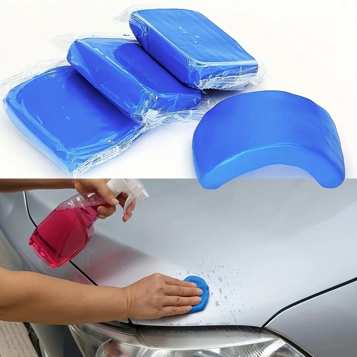 洗車用クレイバー 自動車ディテーリング マジッククレイバー  - Clay Bar Lubricant のレビューと価格