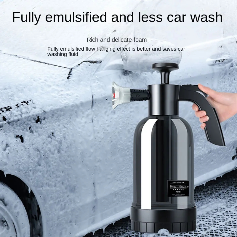 2Lハンドポンプフォームスプレーヤー、2種類のノズル付き、ハ - Foam Cannon Car Wash のレビューと価格