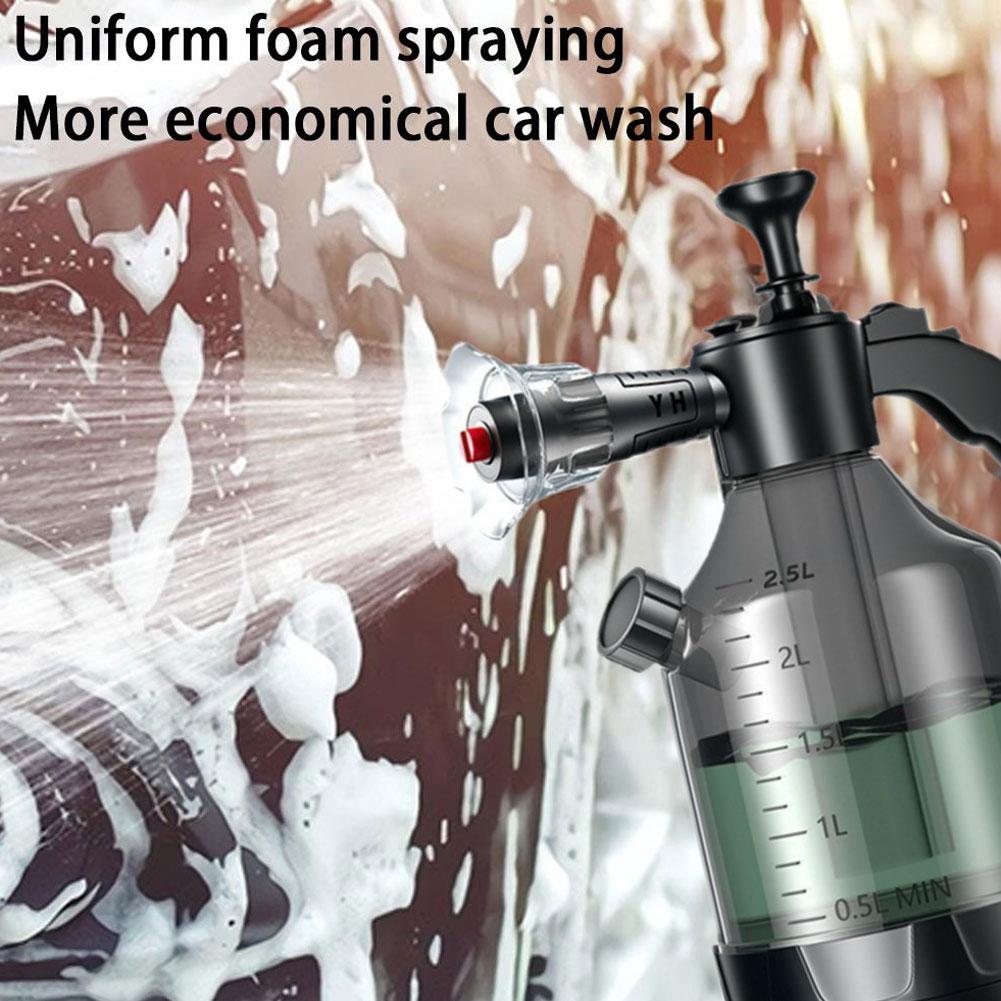 3L手動ポンプ式フォームスプレーヤー、手動空気圧式フォームキ - Foam Cannon Car Wash のレビューと価格