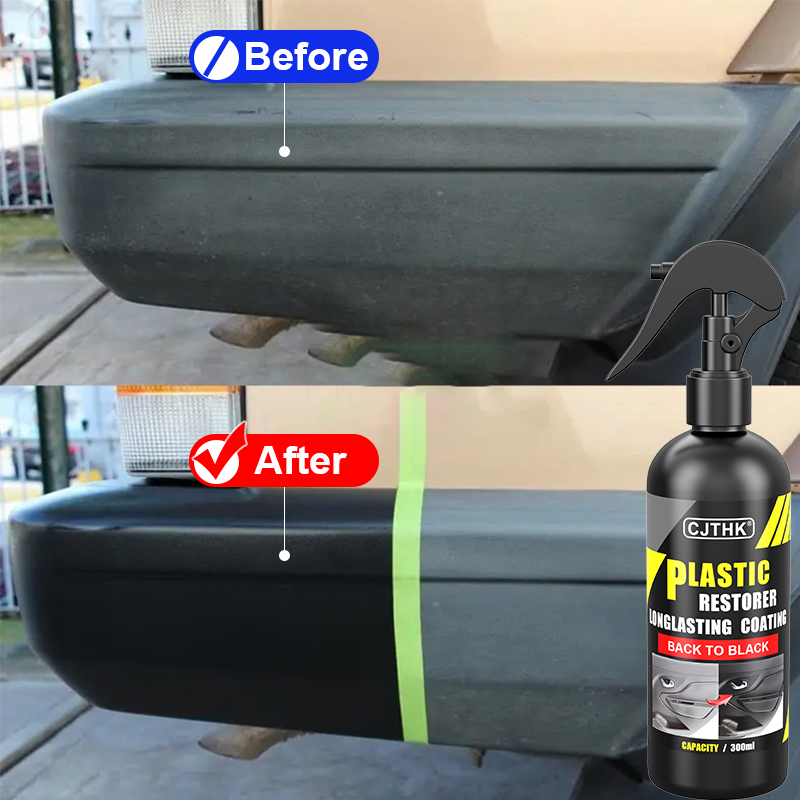 車のプラスチック修復剤バックトゥブラックグロスプラスチックリ - Leather Cleaner Interior のレビューと価格