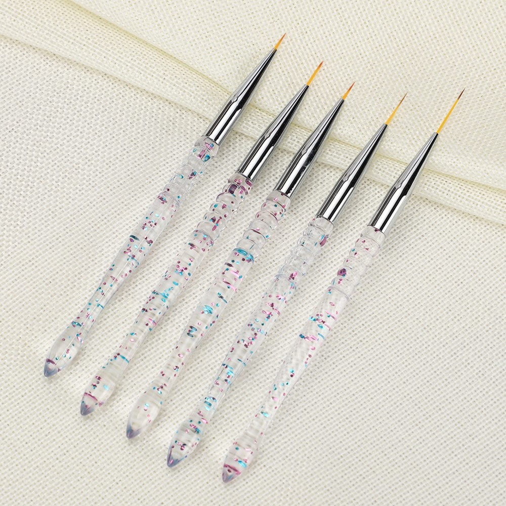 5本セット プロ仕様 ネイルアートライナーブラシセット ジェ - Detailing Brush Set のレビューと価格
