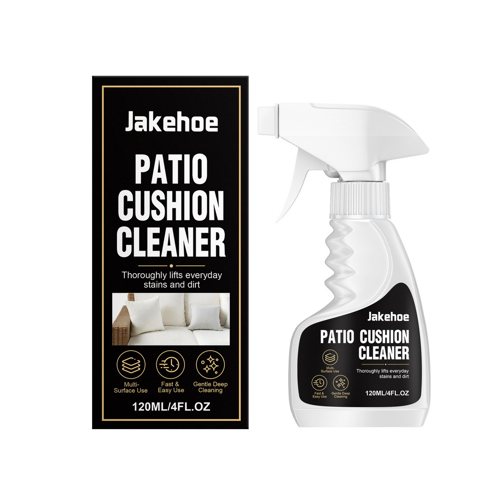 強力なパティオクッションクリーナースプレー、速乾性の汚れ落と - Seat Cleaner Fabric のレビューと価格