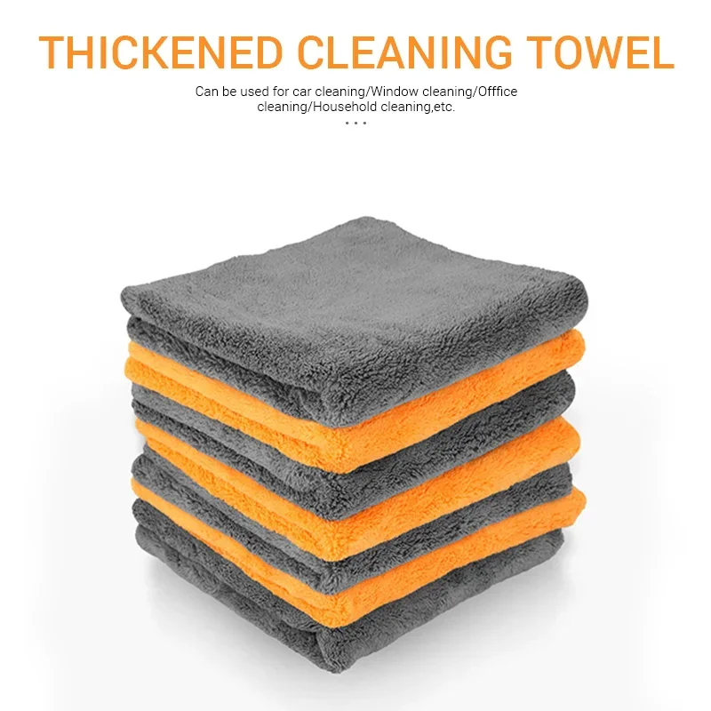 新製品 1/2/6/9パック 300GSM 車用厚手クリーニ - Microfiber Towel Detailing のレビューと価格