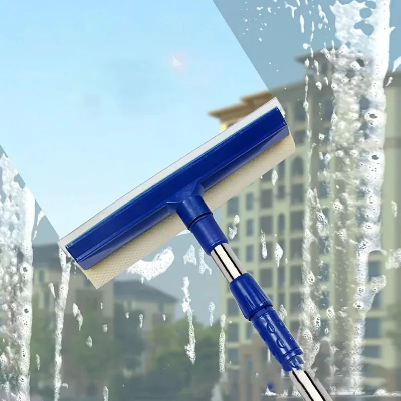 2 in 1 伸縮式ウィンドウクリーナー スポンジブラシとス - Glass Cleaner Streak のレビューと価格