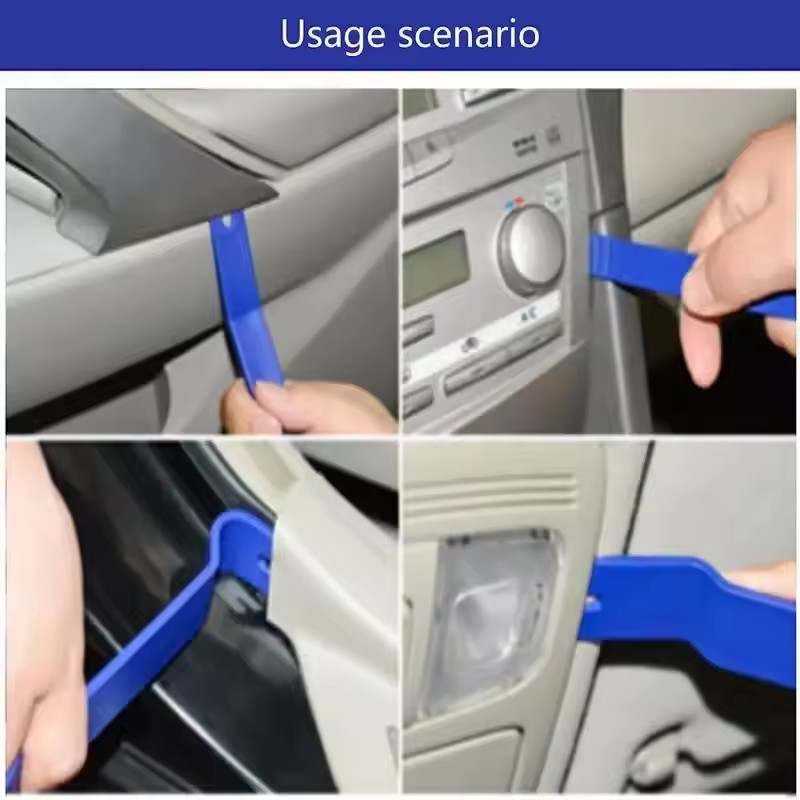 カー手動工具セット 内装取り外し工具 ステレオ修理 DVD修 - Trim Restorer Plastic のレビューと価格