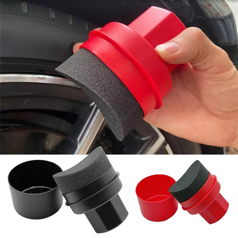 車輪研磨ワックスがけスポンジブラシABSプラスチック洗浄クリ - Car Cleaning Brush のレビューと価格