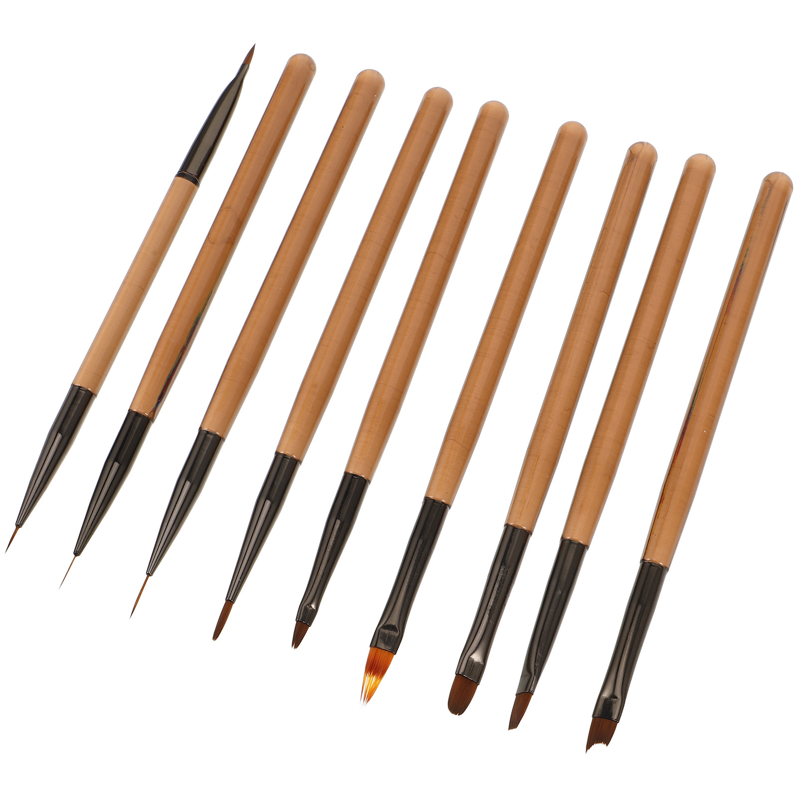 1 セット多機能ネイルアートブラシセットソフト毛精密ツールネ - Detailing Brush Set のレビューと価格