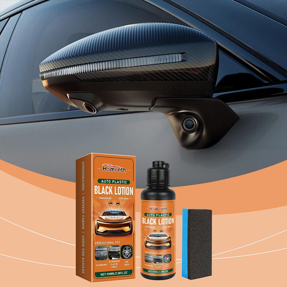 100ml自動車用プラスチックブラックローション、プラスチッ - Trim Restorer Plastic のレビューと価格