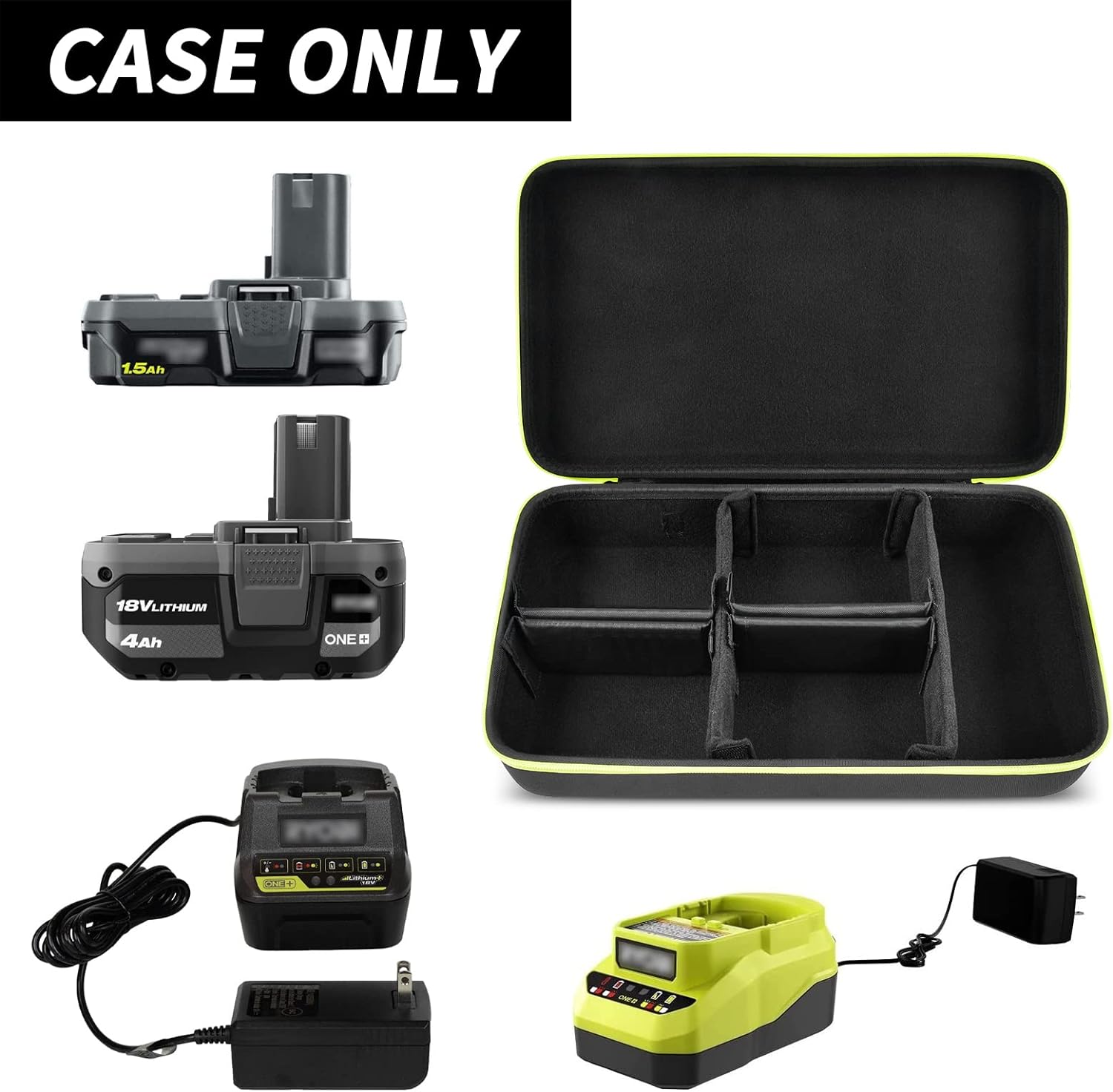 Ryobiと互換性のあるコンパクトなバッテリー,18Vリチウ - Dryer Car Blower のレビューと価格