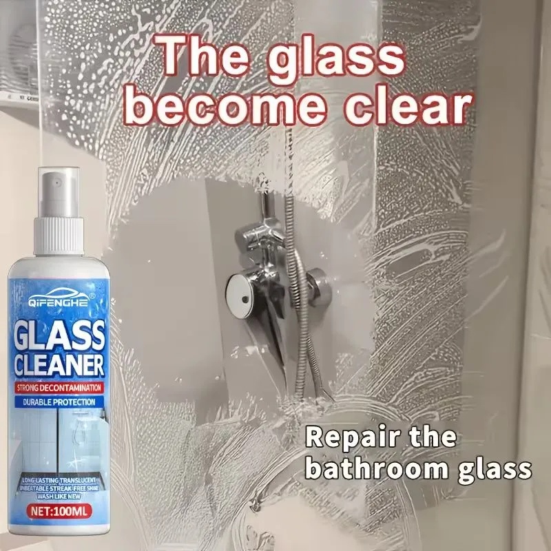 QIFENGHEの筋残りしないガラスクリーナー、長持ちする透 - Glass Cleaner Streak のレビューと価格